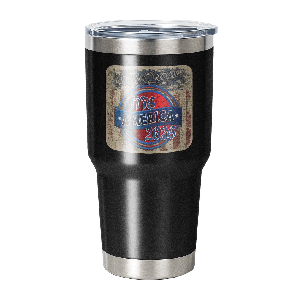 Stainless Steel Tumbler - 30 oz 1776 - 2026 | Official US 250