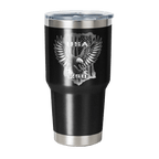 Stainless Steel Tumbler - 30 oz BLK EAGLE | Official US 250!