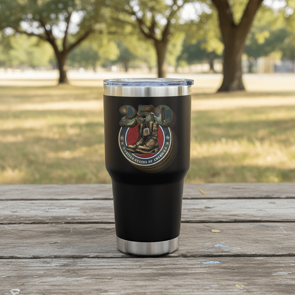 US Celebrates 250 Stainless Steel Tumbler - 30 oz DT_BOOTS - US Celebrates 250