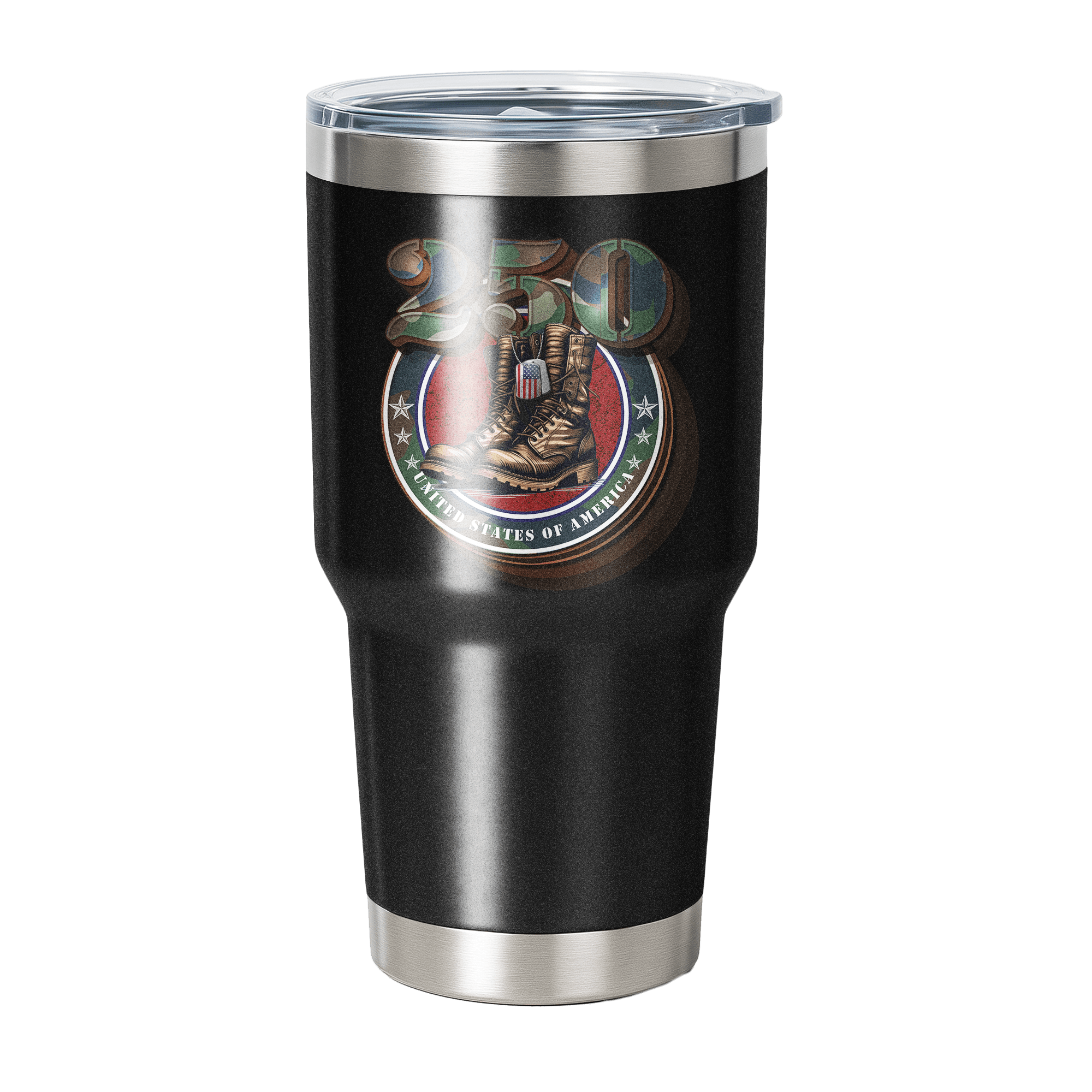 US Celebrates 250 Stainless Steel Tumbler - 30 oz DT_BOOTS - US Celebrates 250