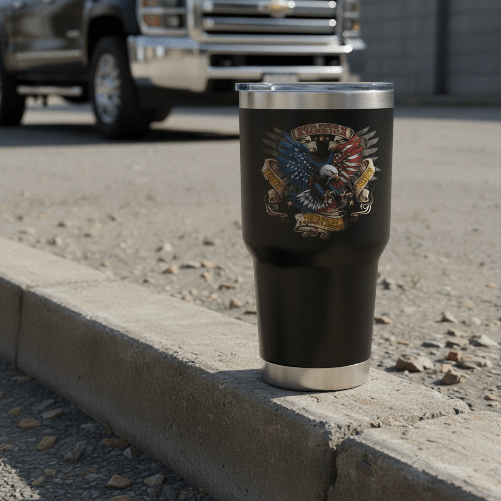 US Celebrates 250 Stainless Steel Tumbler - 30 oz EAGLE AF - US Celebrates 250