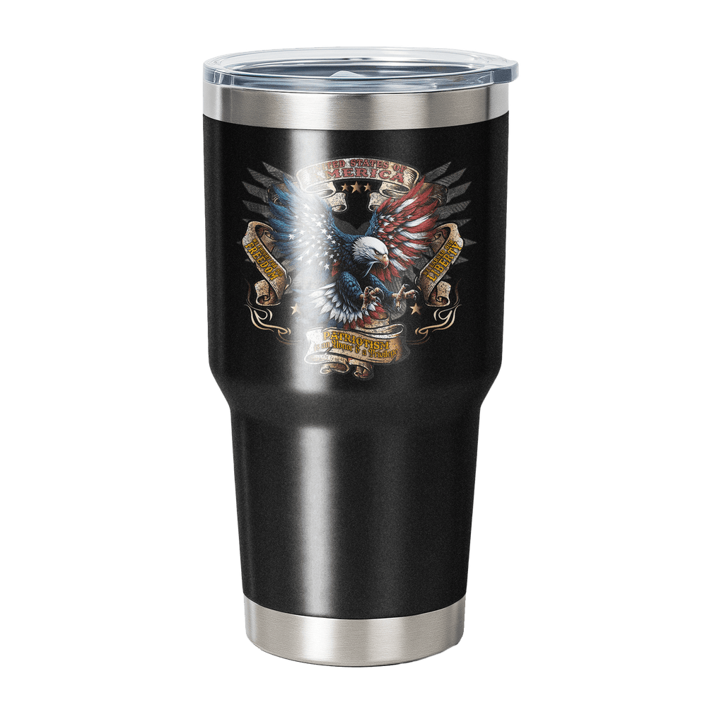 Stainless Steel Tumbler - 30 oz EAGLE AF | Official US 250!