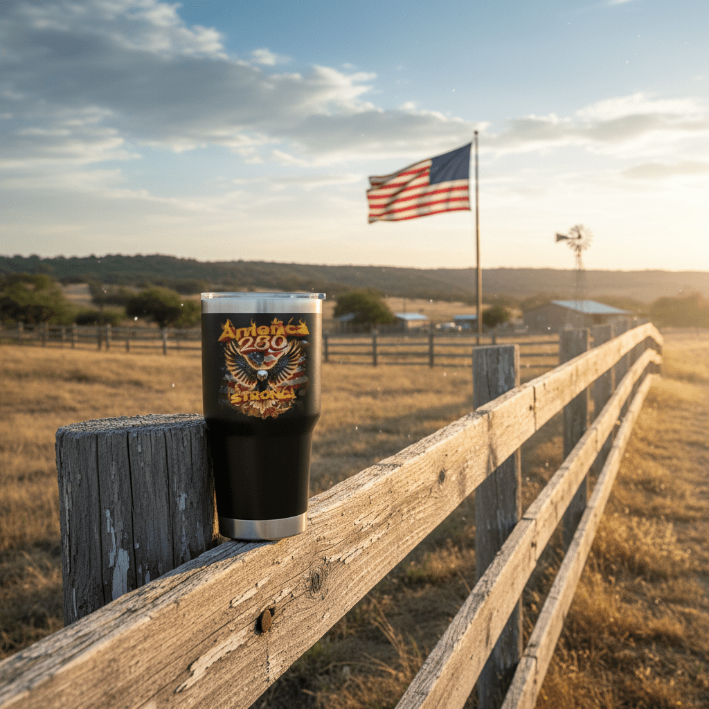 US Celebrates 250 Stainless Steel Tumbler - 30 oz EG FR - US Celebrates 250