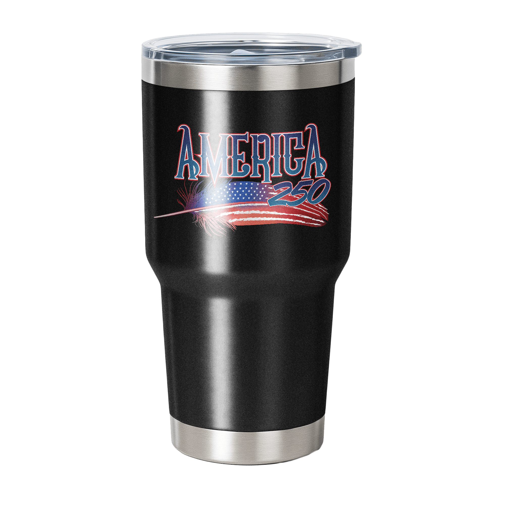 US Celebrates 250 Stainless Steel Tumbler - 30 oz FEATHER - US Celebrates 250