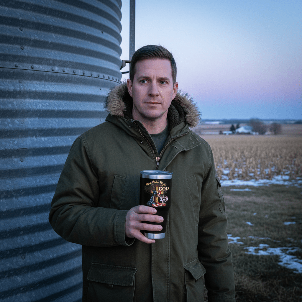 US Celebrates 250 Stainless Steel Tumbler - 30 oz GOD - N - CITY - US Celebrates 250