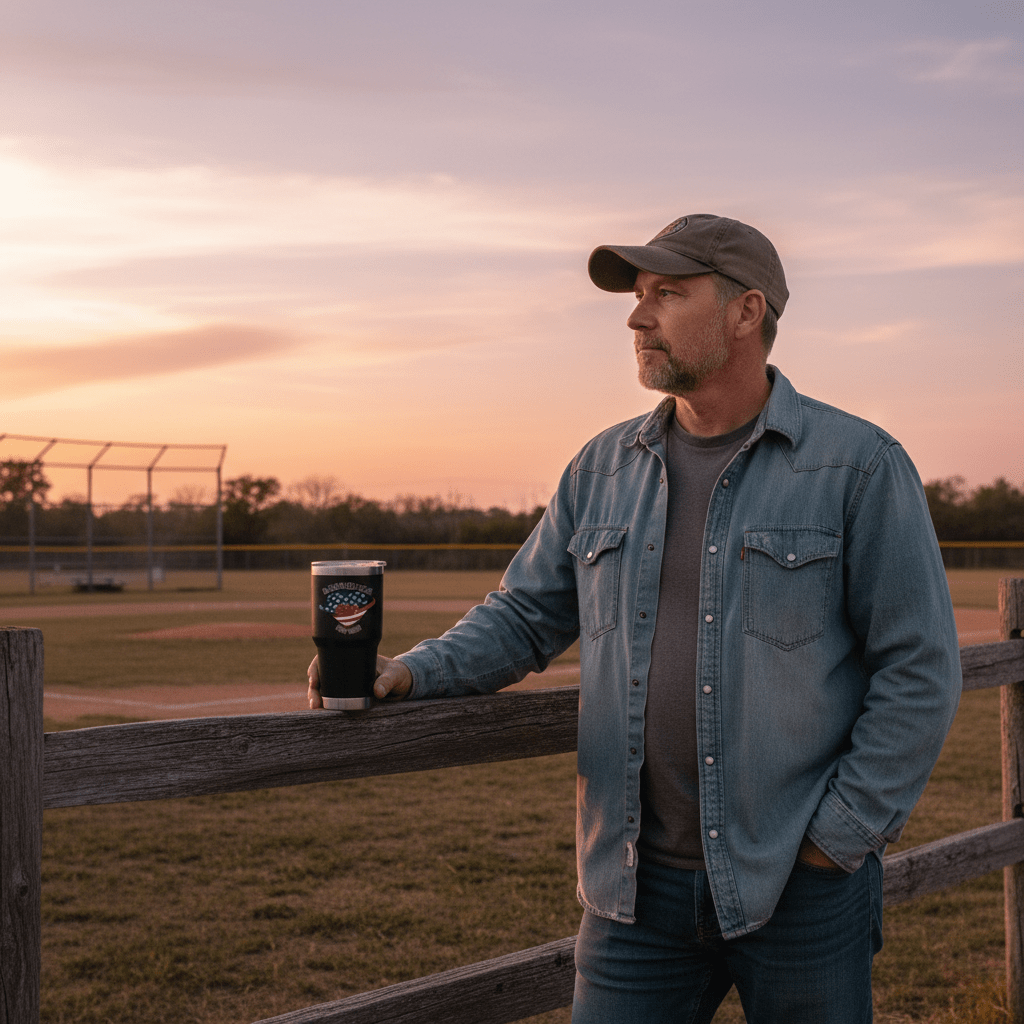 US Celebrates 250 Stainless Steel Tumbler - 30 oz HEART - US Celebrates 250