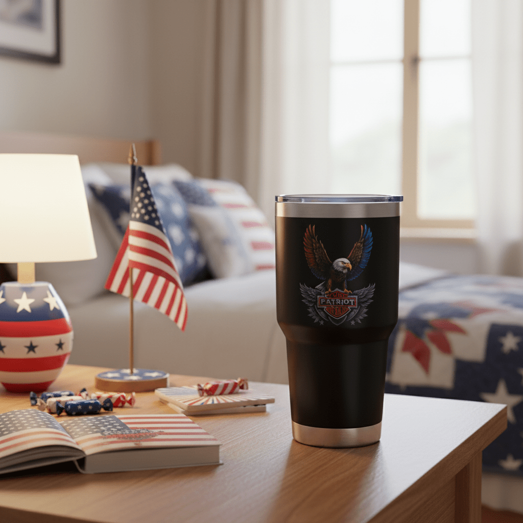 US Celebrates 250 Stainless Steel Tumbler - 30 oz PATRT EG - US Celebrates 250