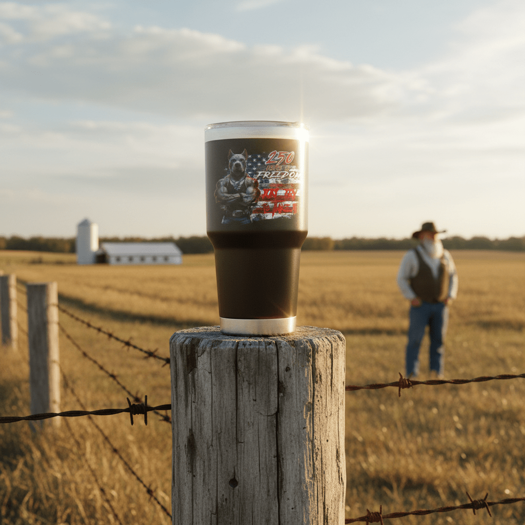 US Celebrates 250 Stainless Steel Tumbler - 30 oz PIT JTTTI - US Celebrates 250