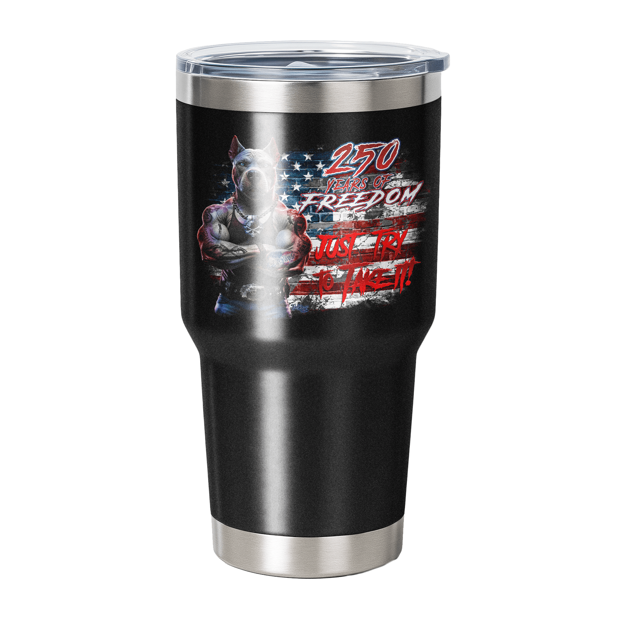 US Celebrates 250 Stainless Steel Tumbler - 30 oz PIT JTTTI - US Celebrates 250