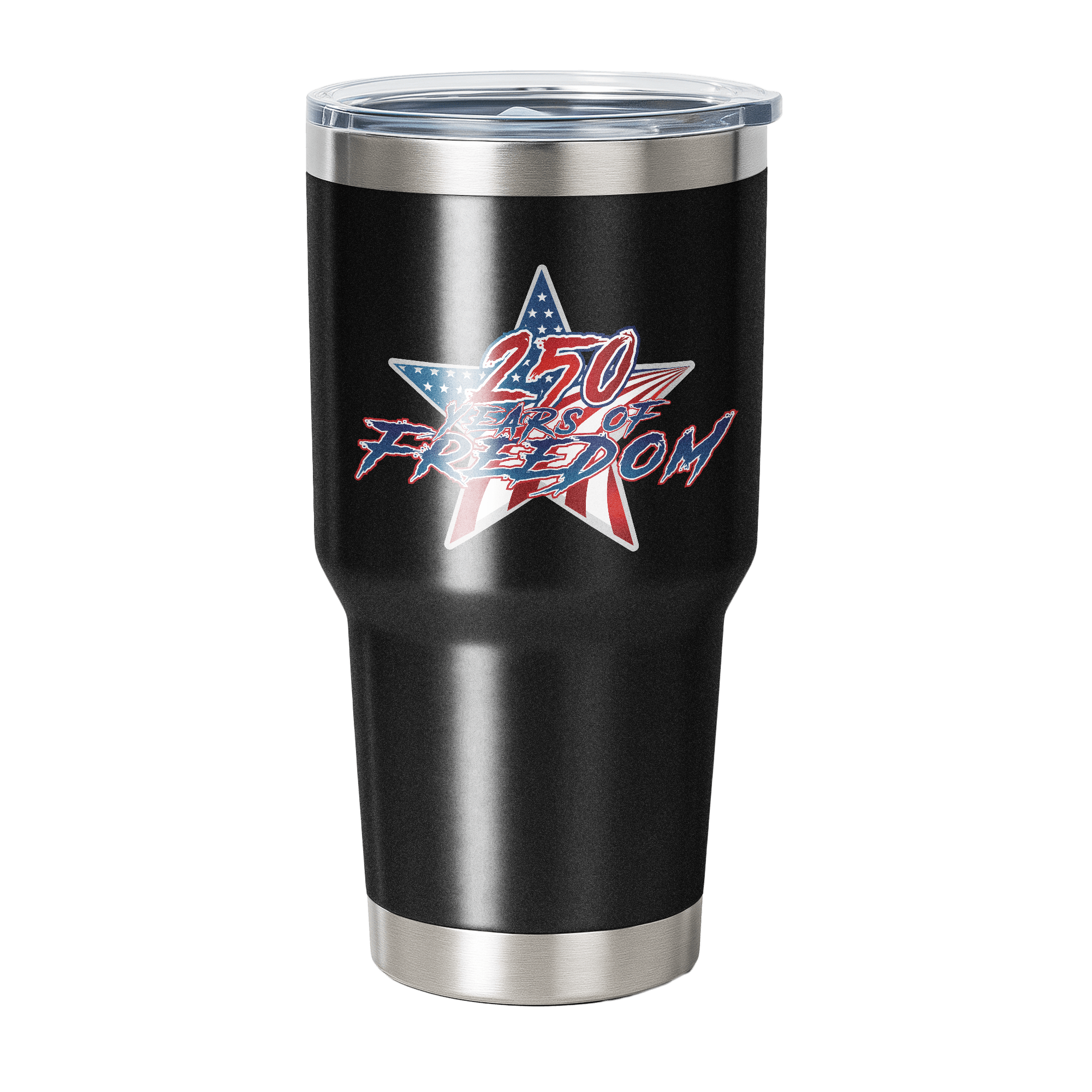 US Celebrates 250 Stainless Steel Tumbler - 30 oz STAR FREE - US Celebrates 250