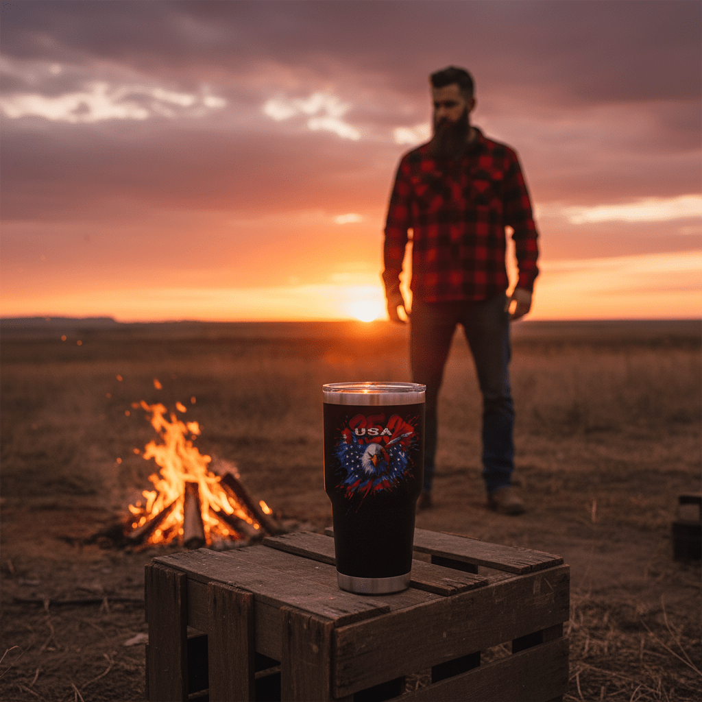 US Celebrates 250 Stainless Steel Tumbler - 30 oz WTP EAGLE - US Celebrates 250