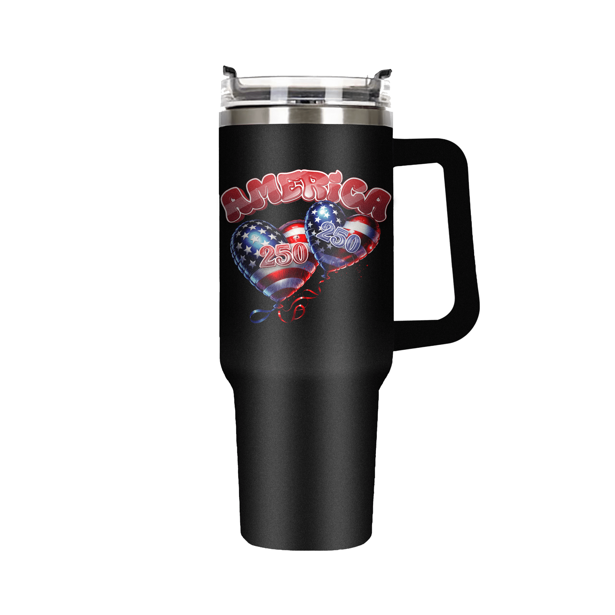 US Celebrates 250 Stainless Steel Tumbler - 40 oz BALLONS - US Celebrates 250