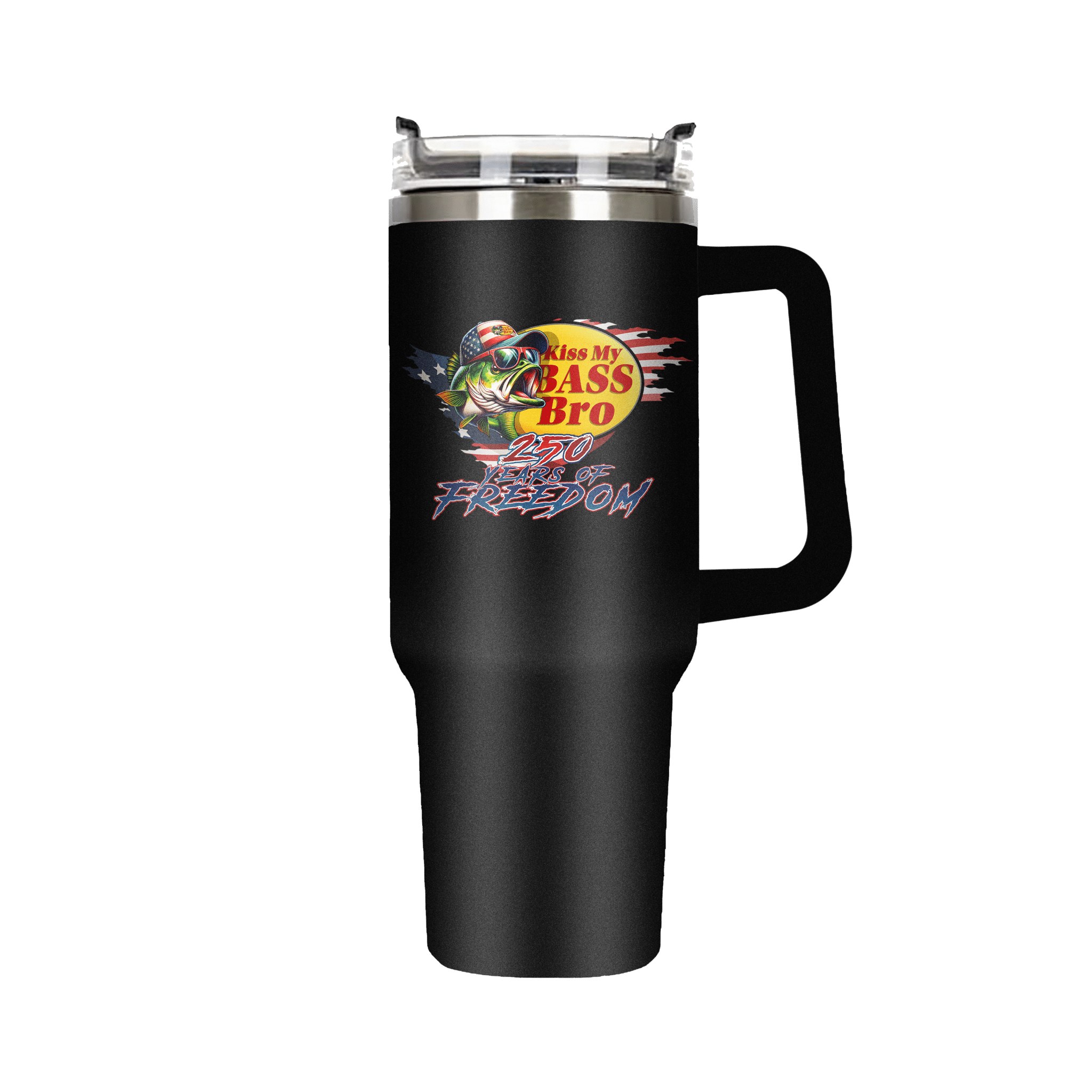 US Celebrates 250 Stainless Steel Tumbler - 40 oz BASS 250 - US Celebrates 250