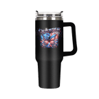 US Celebrates 250 Stainless Steel Tumbler - 40 oz BUTTERFLY - US Celebrates 250