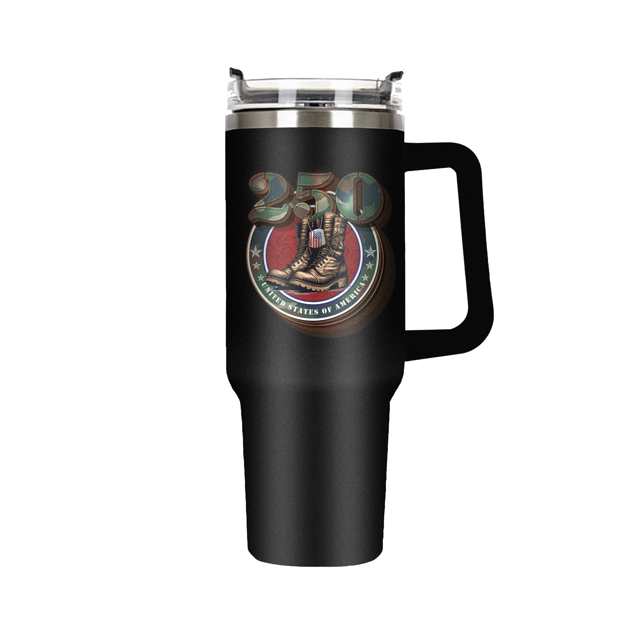 US Celebrates 250 Stainless Steel Tumbler - 40 oz DT_BOOTS - US Celebrates 250