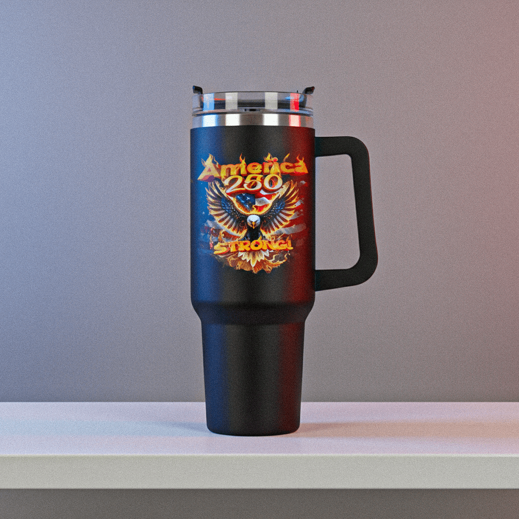 US Celebrates 250 Stainless Steel Tumbler - 40 oz EG FR - US Celebrates 250
