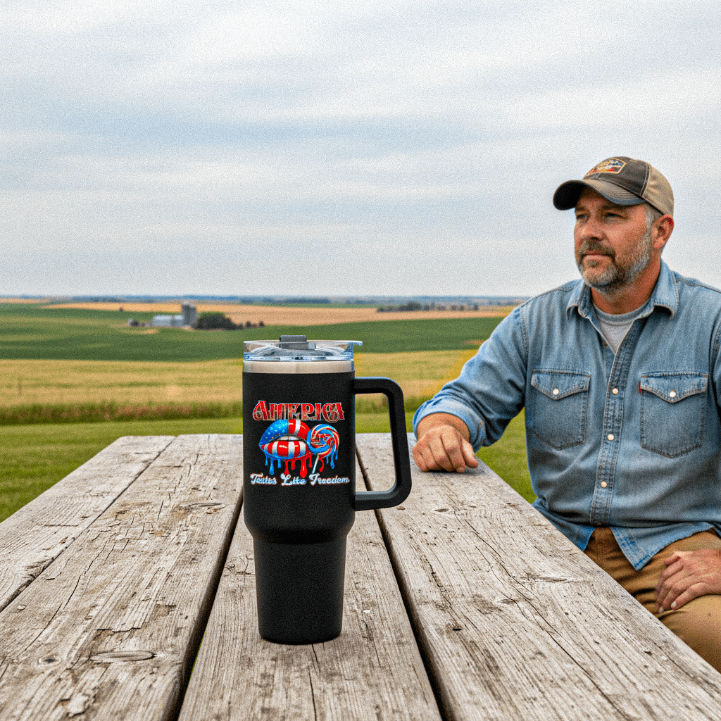 US Celebrates 250 Stainless Steel Tumbler - 40 oz FREEDOM - US Celebrates 250