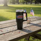 Stainless Steel Tumbler - 40 oz MAIN LOGO | Official US 250!
