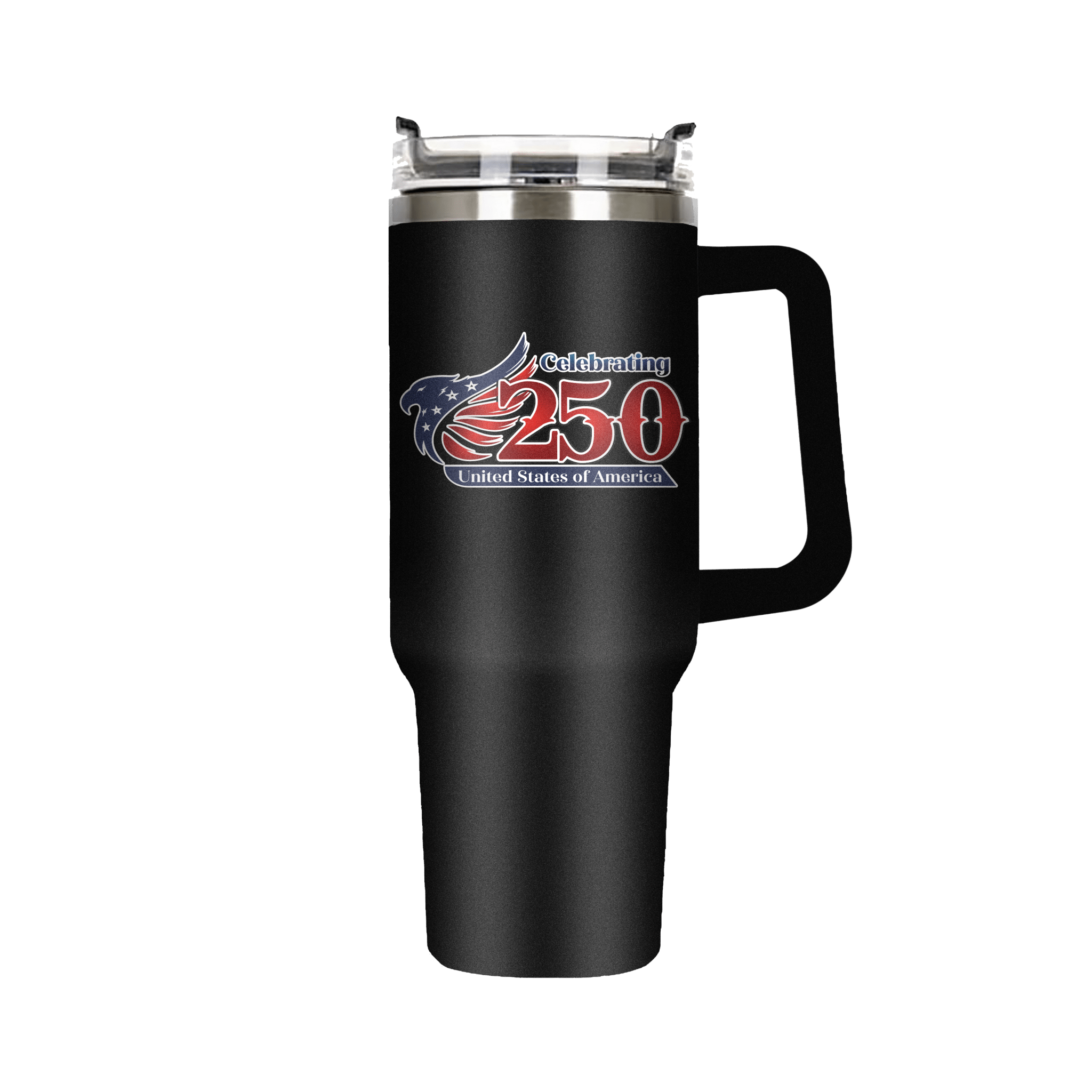 US Celebrates 250 Stainless Steel Tumbler - 40 oz MAIN LOGO - US Celebrates 250