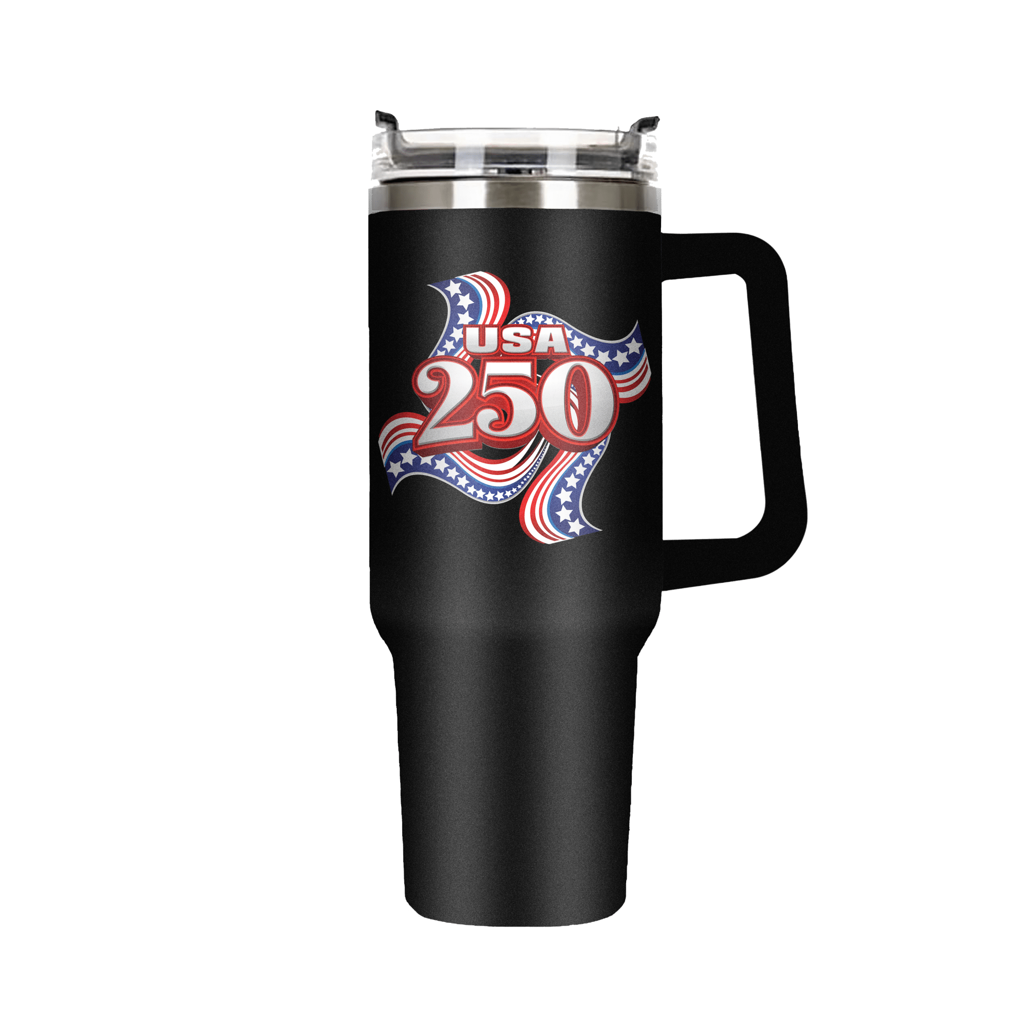US Celebrates 250 Stainless Steel Tumbler - 40 oz RIBBON - US Celebrates 250