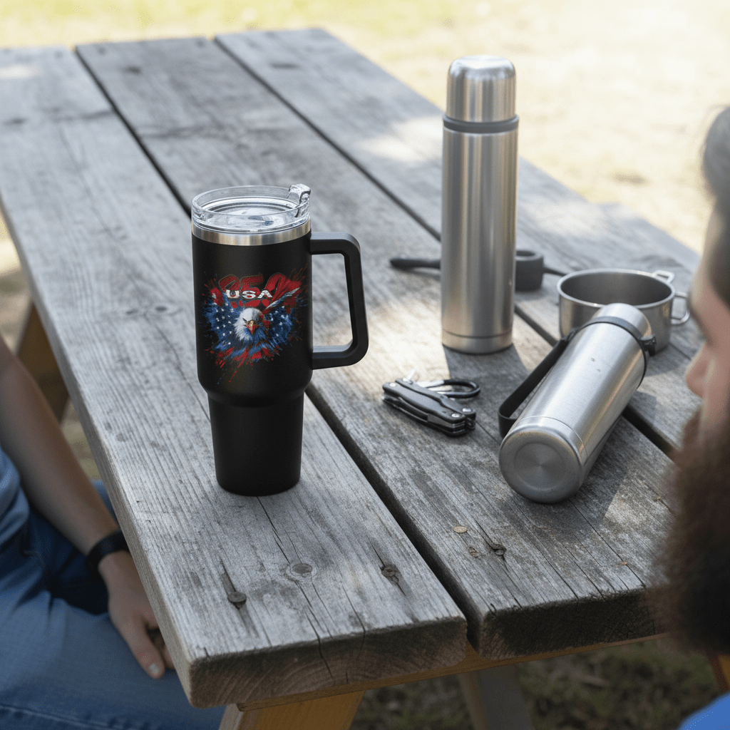 Stainless Steel Tumbler - 40 oz WTP EAGLE | Official US 250