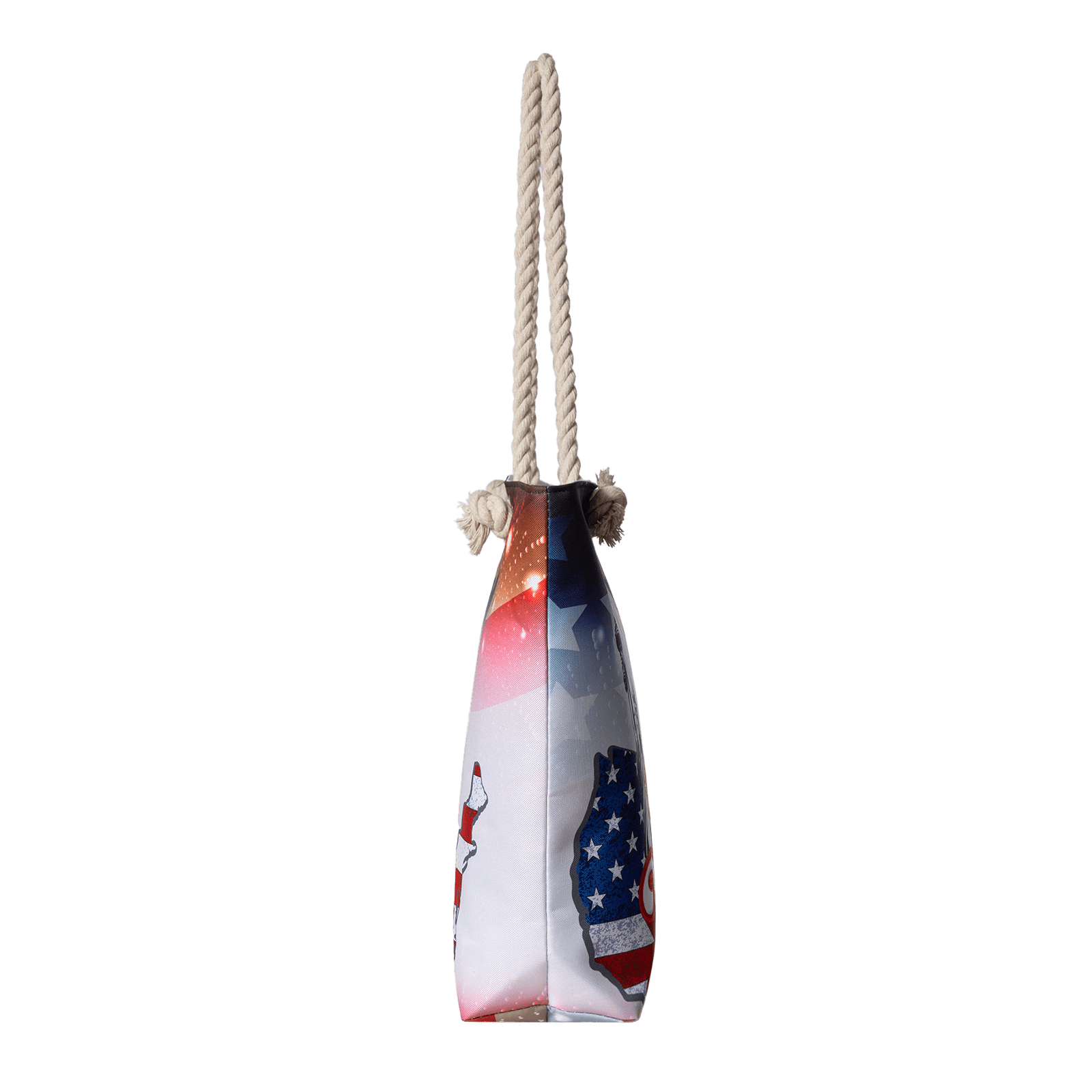 US Celebrates 250 Tote Bag - xsp - LBRT MAP Edition - US Celebrates 250