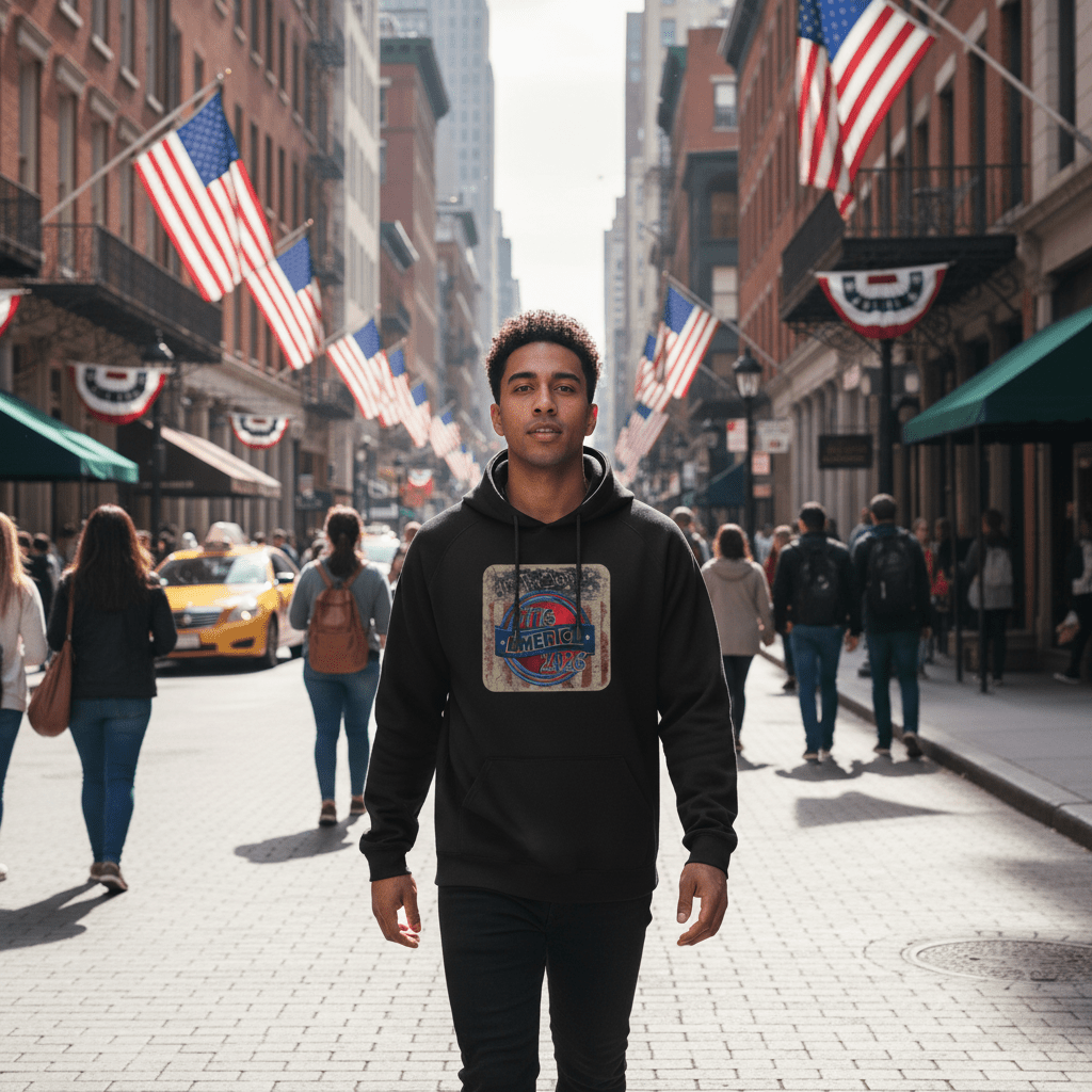 Elite Unisex Graphic Hoodie - 1776-2026