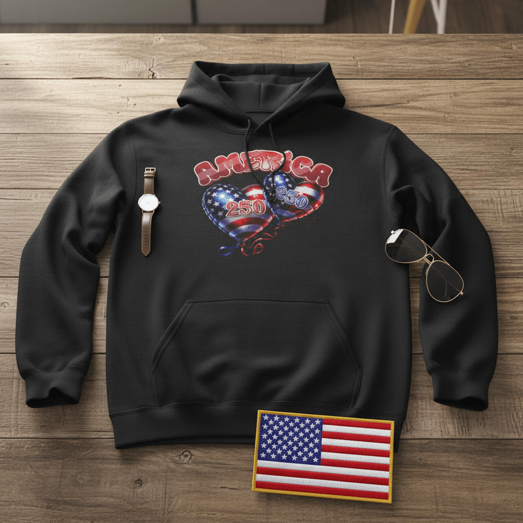 Unisex Graphic Hoodie - BALLONS | US Celebrates 250 Store