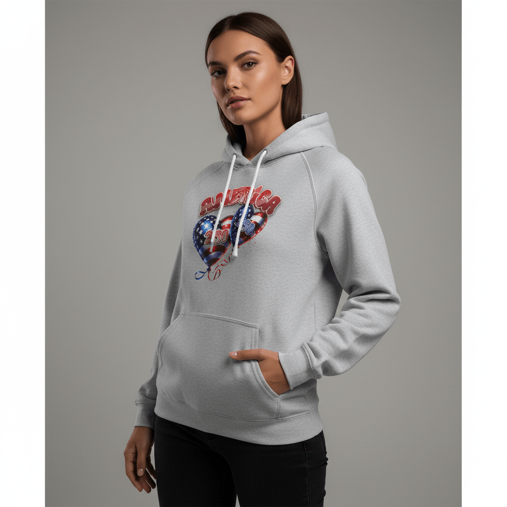 Unisex Graphic Hoodie - BALLONS | US Celebrates 250 Store