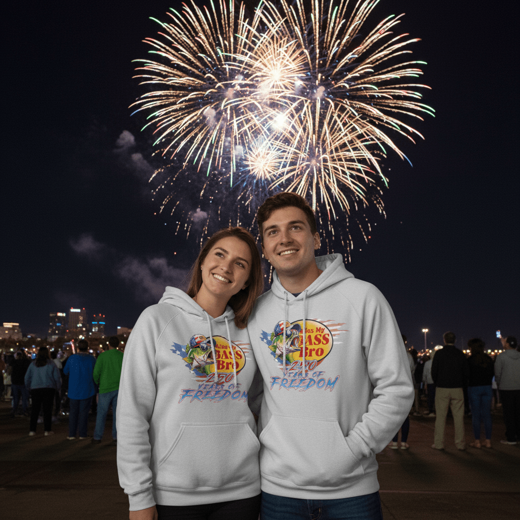 Unisex Graphic Hoodie - BASS 250 | US Celebrates 250 Official