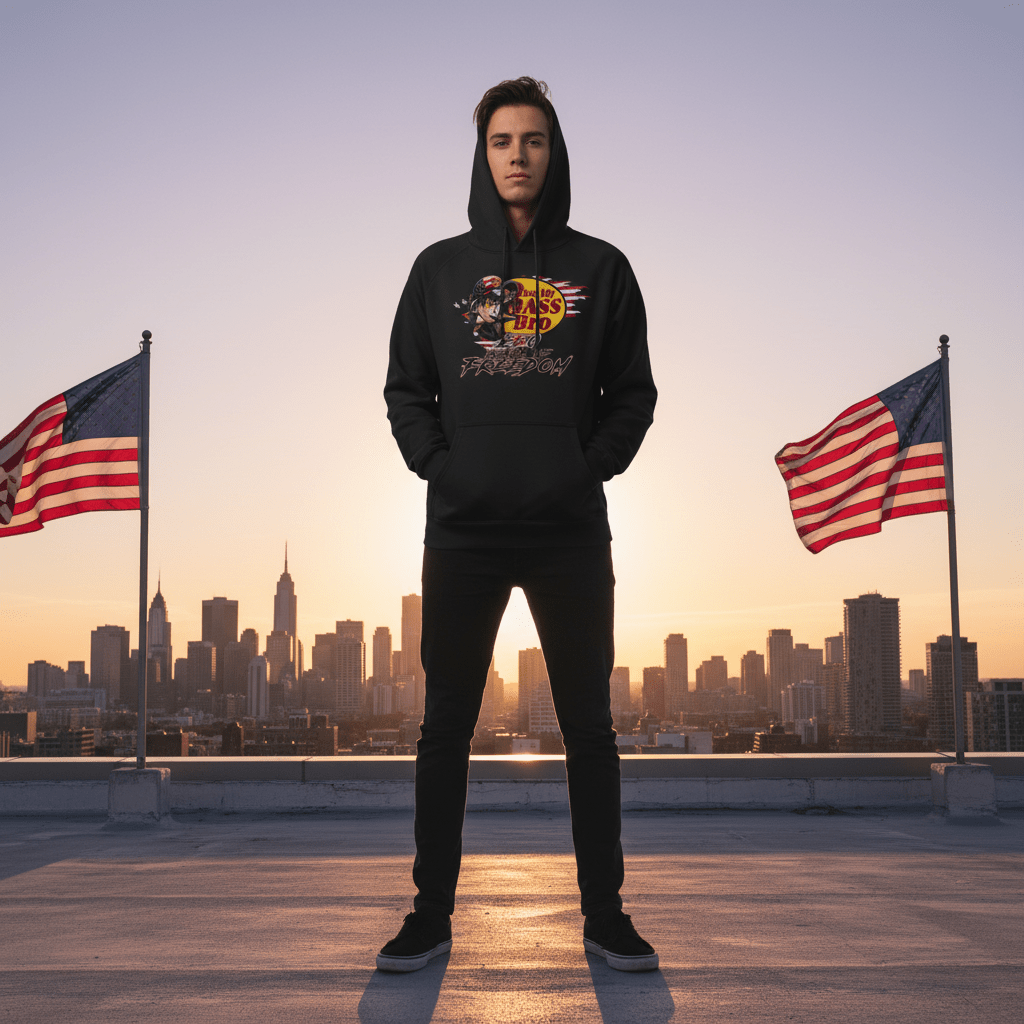 Unisex Graphic Hoodie - BASS 250 | US Celebrates 250 Official