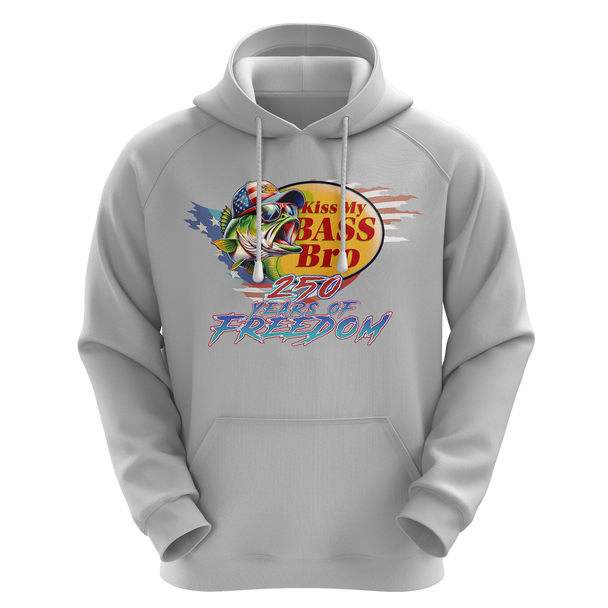 Unisex Graphic Hoodie - BASS 250 | US Celebrates 250 Official