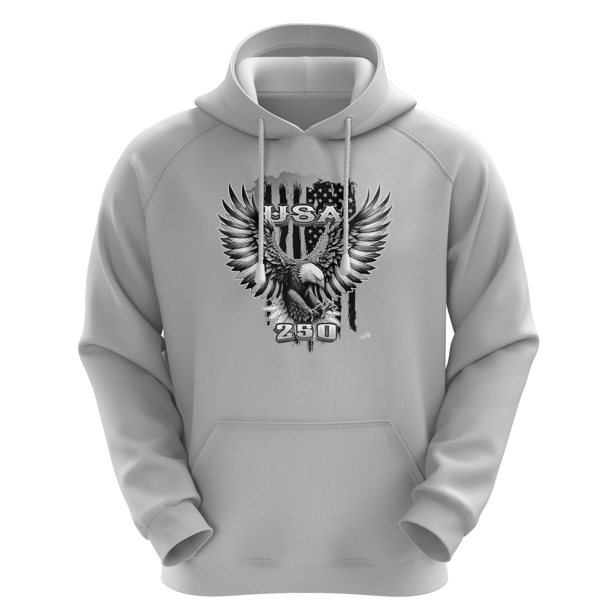 Unisex Graphic Hoodie - BGFT BRO | US Celebrates 250 Premium