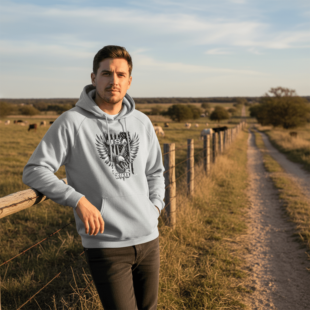 Unisex Graphic Hoodie - BGFT BRO | US Celebrates 250 Premium