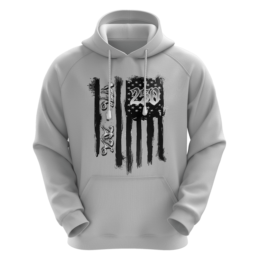 Unisex Graphic Hoodie - BRUNGE-B US Celebrates 250 Official