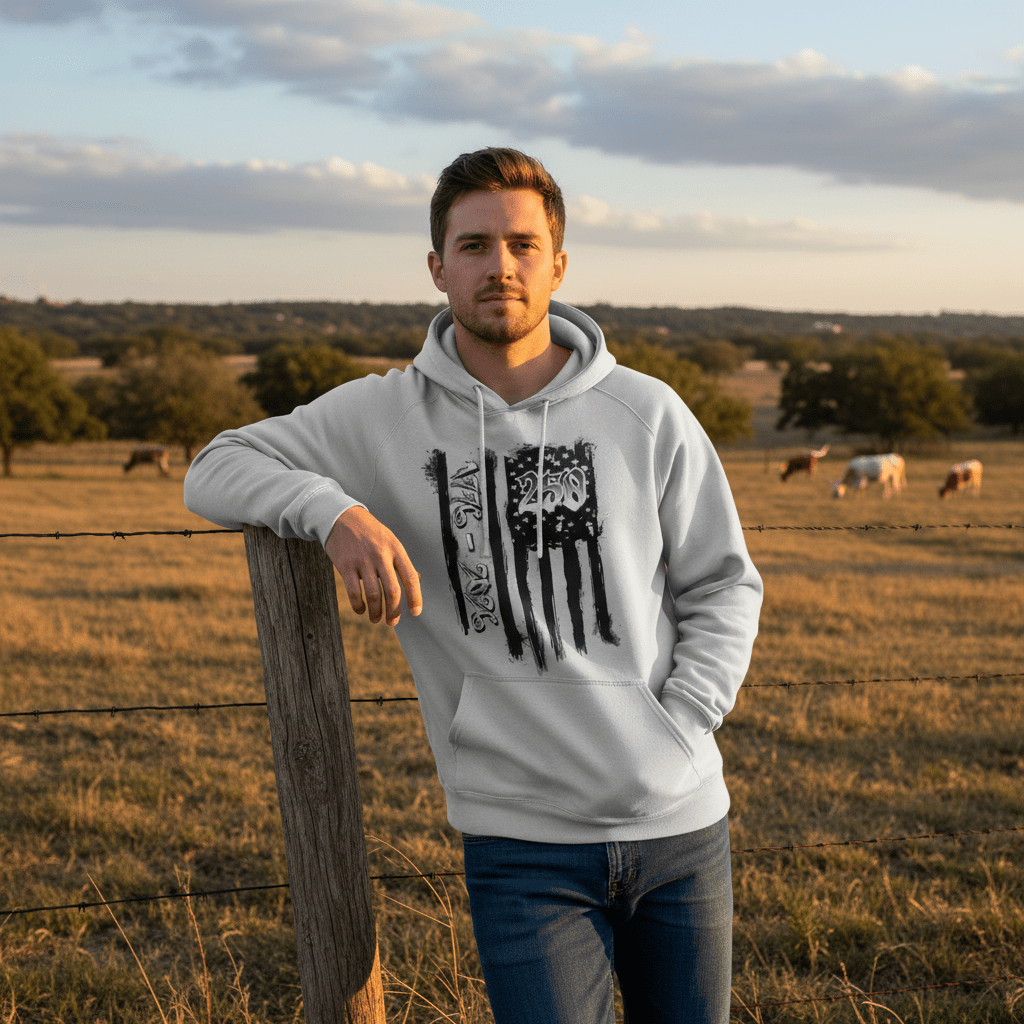 Unisex Graphic Hoodie - BRUNGE-B US Celebrates 250 Official