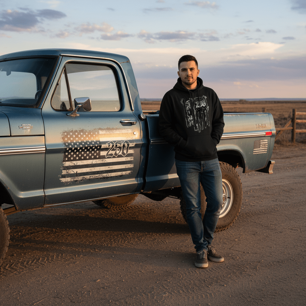 US Celebrates 250 Unisex Graphic Hoodie - BRUNGE - B - US Celebrates 250