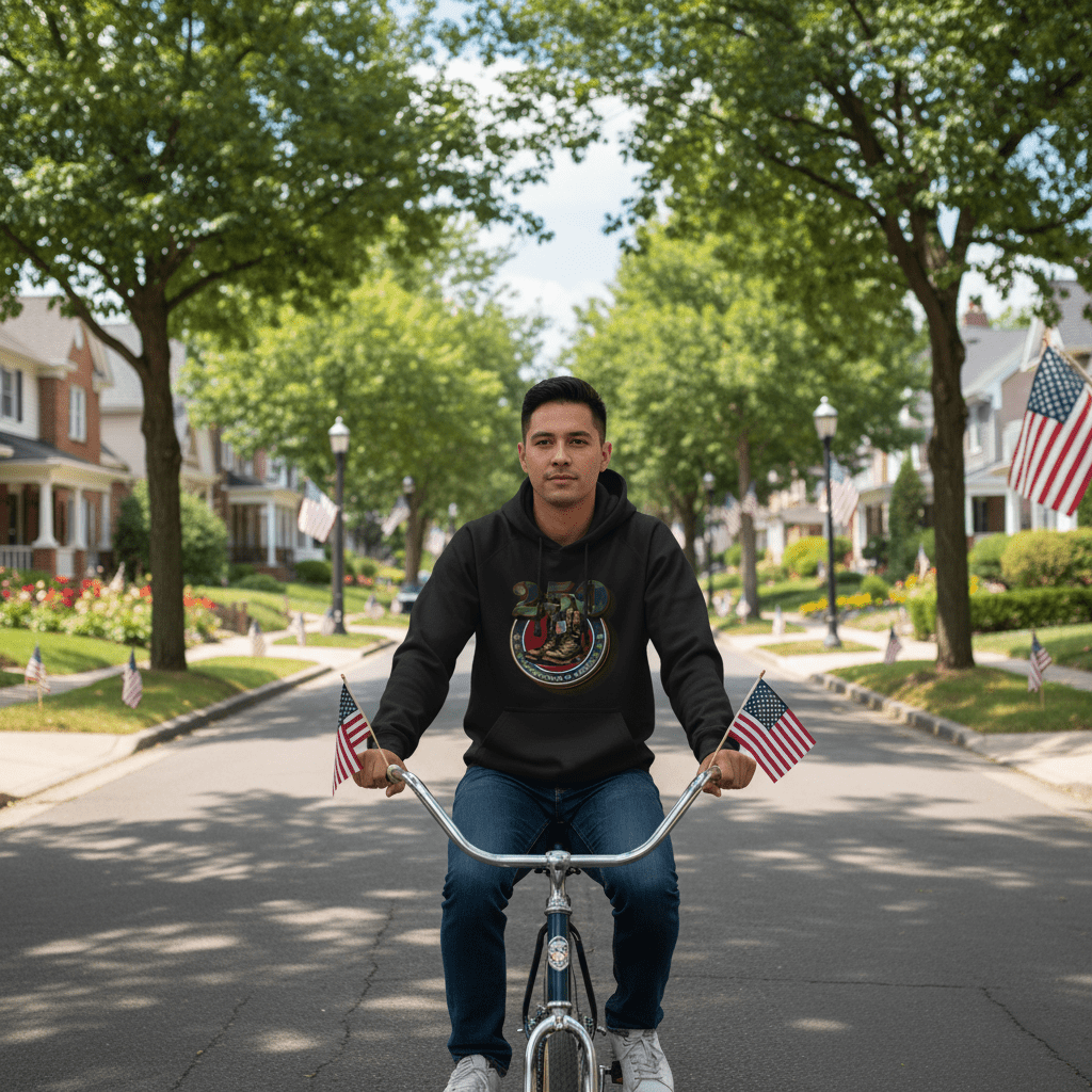 US Celebrates 250 Unisex Graphic Hoodie - DT_BOOTS - US Celebrates 250