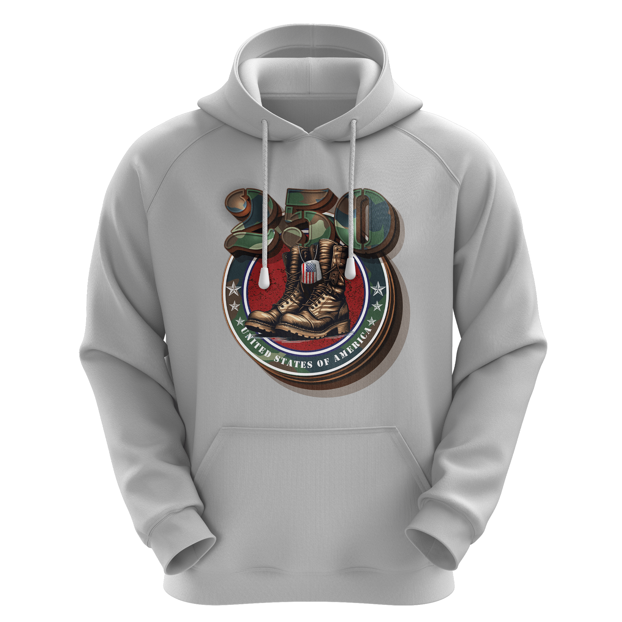 US Celebrates 250 Unisex Graphic Hoodie - DT_BOOTS - US Celebrates 250