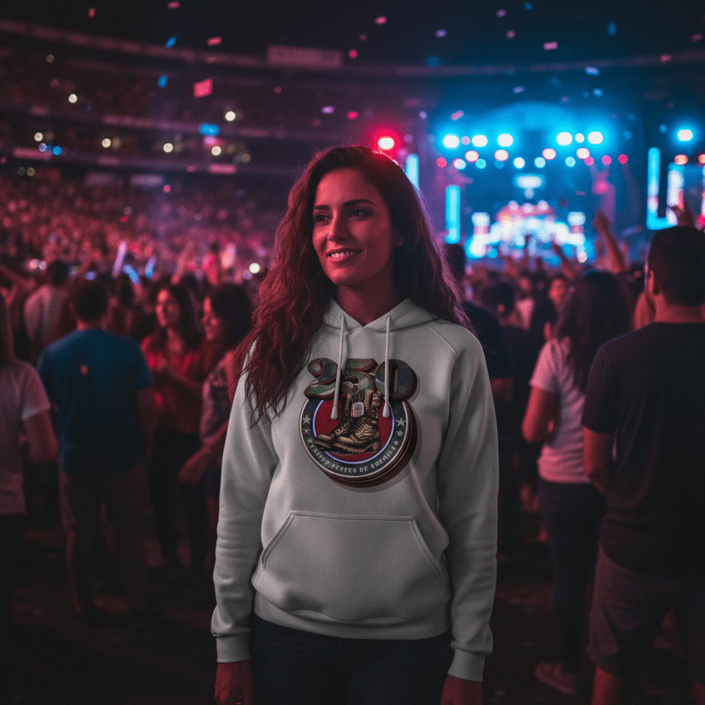 US Celebrates 250 Unisex Graphic Hoodie - DT_BOOTS - US Celebrates 250