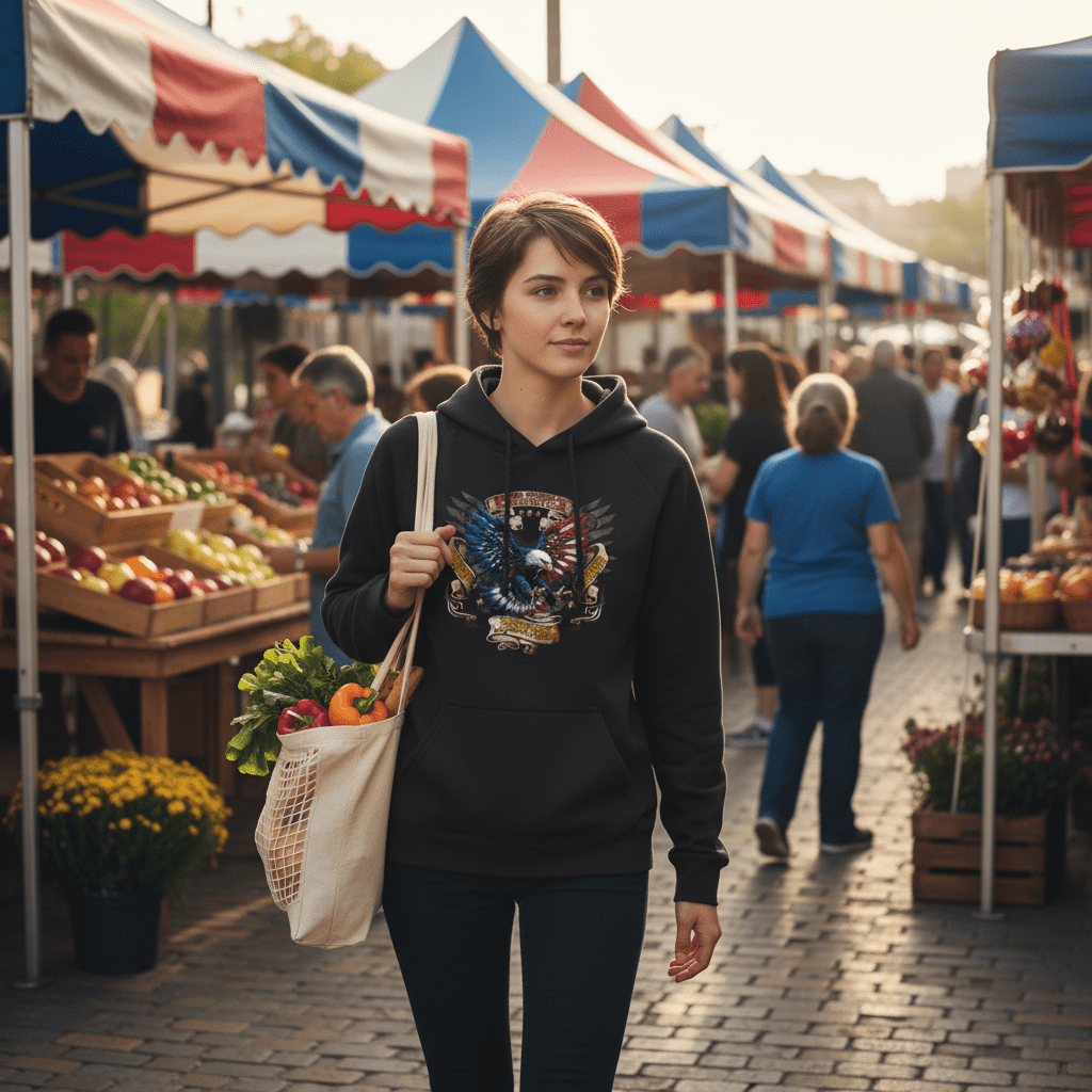 US Celebrates 250 Unisex Graphic Hoodie - EAGLE AF - US Celebrates 250