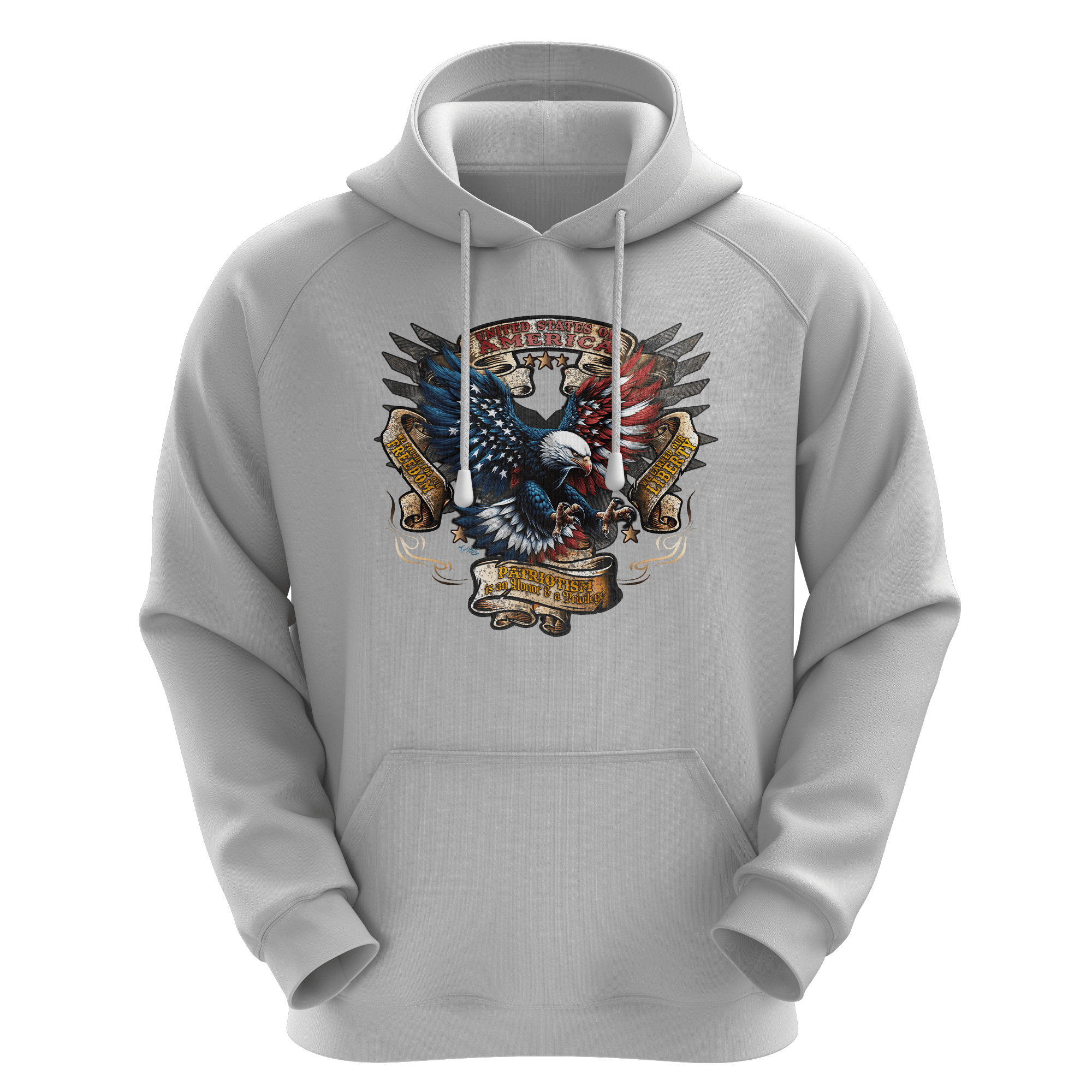 US Celebrates 250 Unisex Graphic Hoodie - EAGLE AF - US Celebrates 250