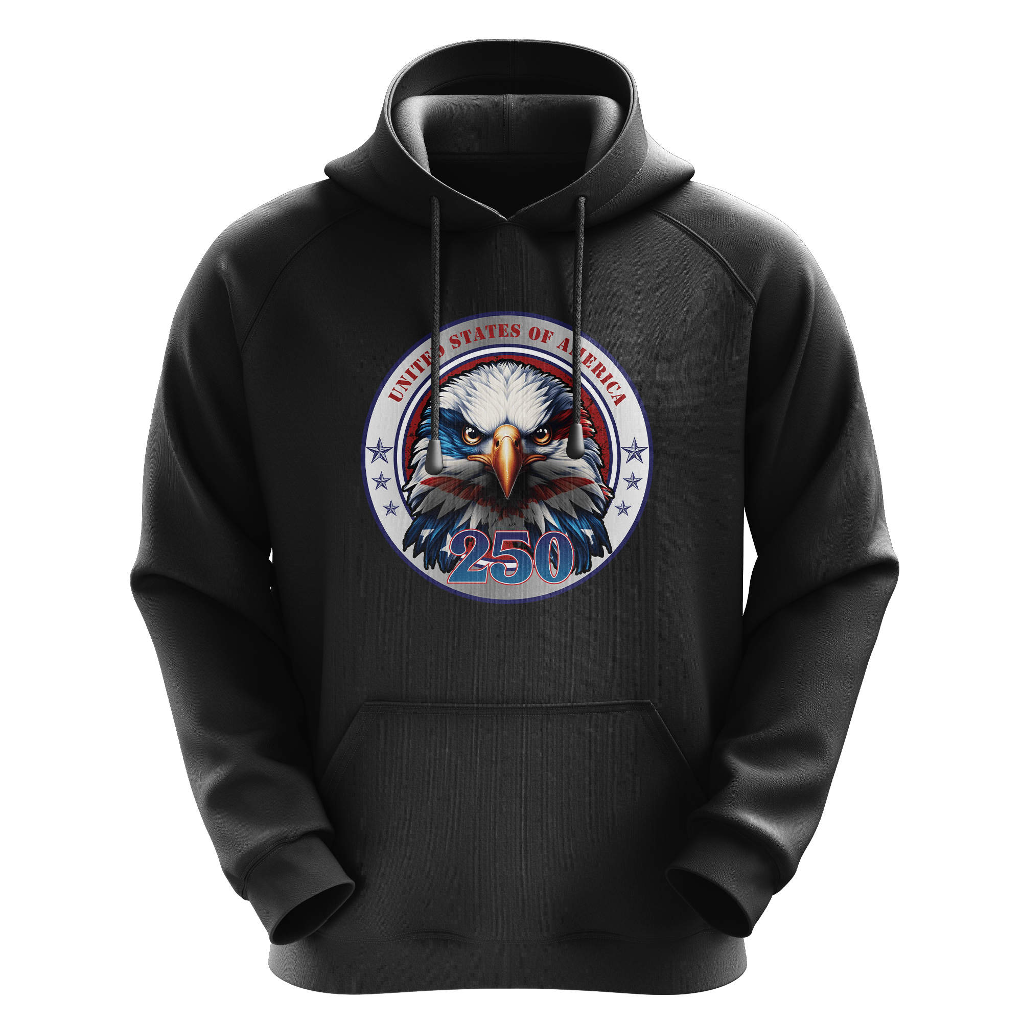 US Celebrates 250 Unisex Graphic Hoodie - EG CRST - US Celebrates 250