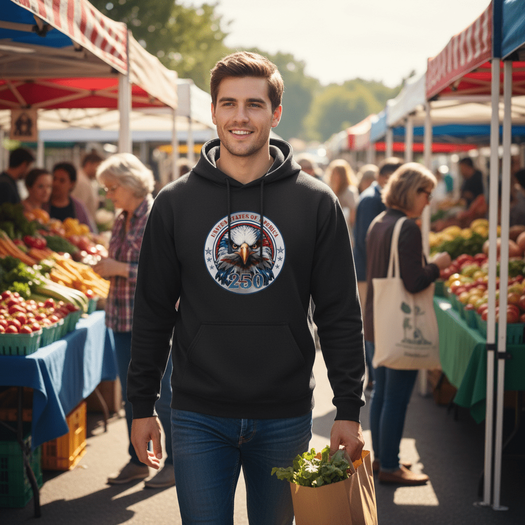 Unisex Graphic Hoodie - EG CRST | US Celebrates 250 Official