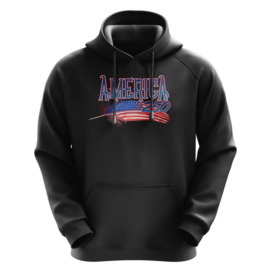 Unisex Graphic Hoodie - FEATHER | US Celebrates 250 Store