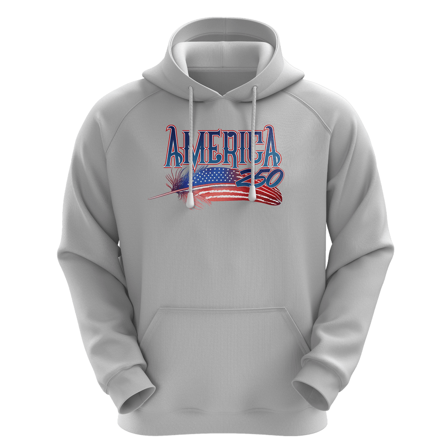 Unisex Graphic Hoodie - FEATHER | US Celebrates 250 Store