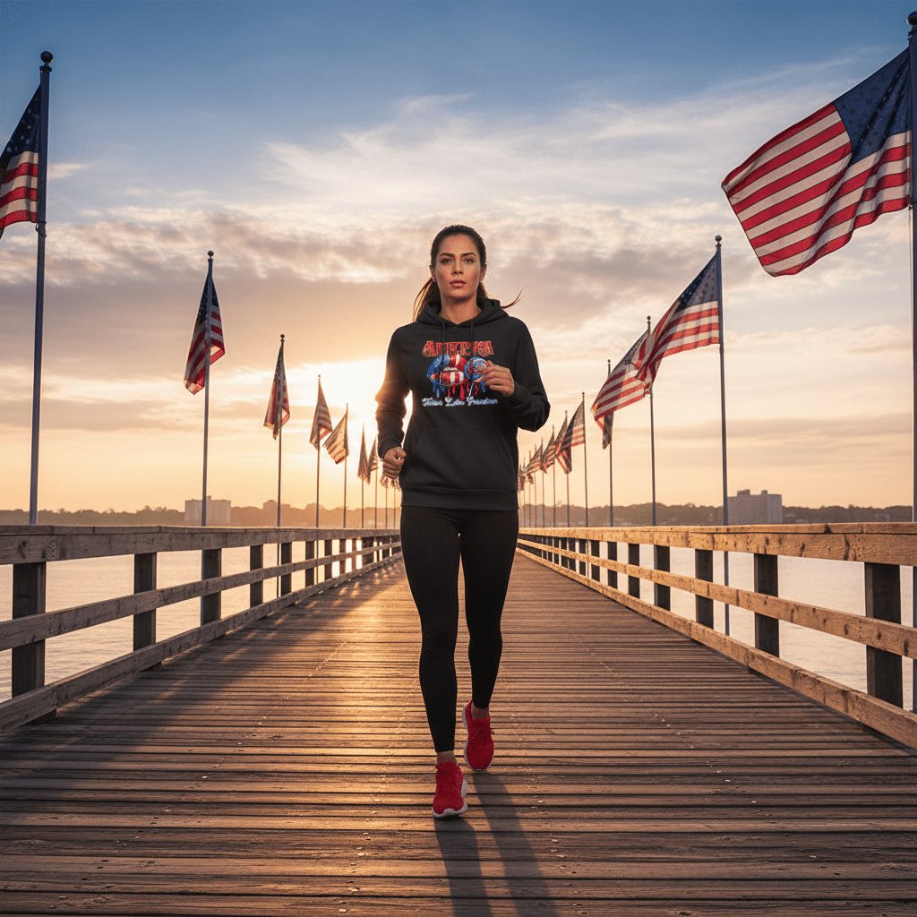Unisex Graphic Hoodie - FREEDOM | US Celebrates 250 Official