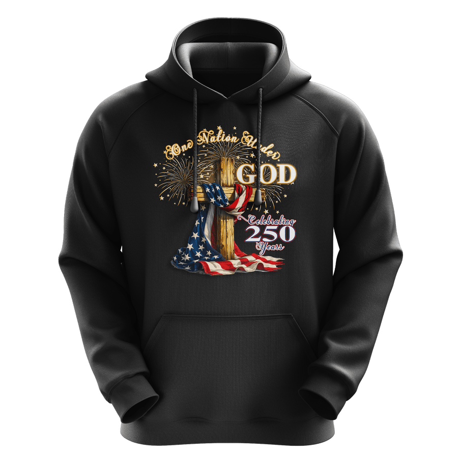 Unisex Graphic Hoodie - GOD-N-CITY | US Celebrates 250 Store