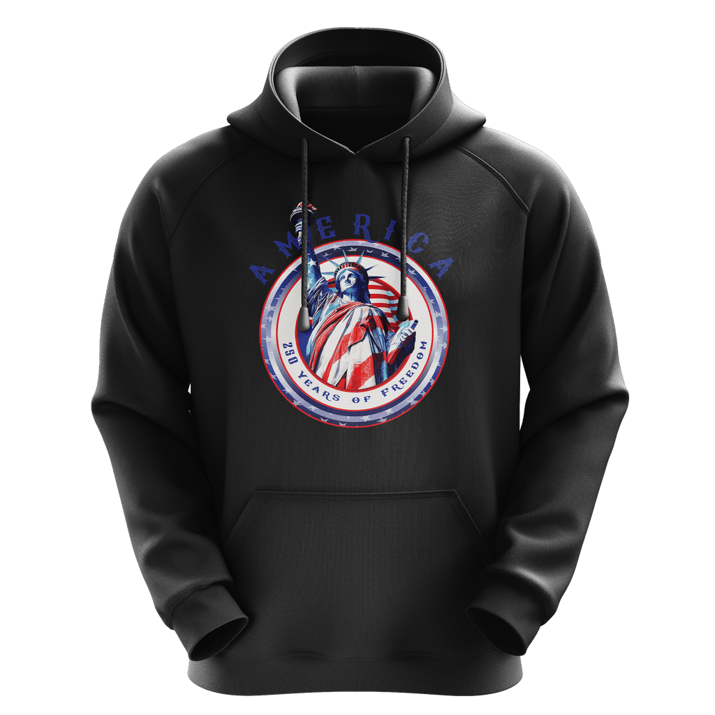 US Celebrates 250 Unisex Graphic Hoodie - LBRT250 - 2 - US Celebrates 250