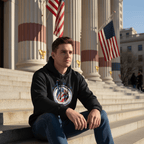 US Celebrates 250 Unisex Graphic Hoodie - LBRT250 - 2 - US Celebrates 250